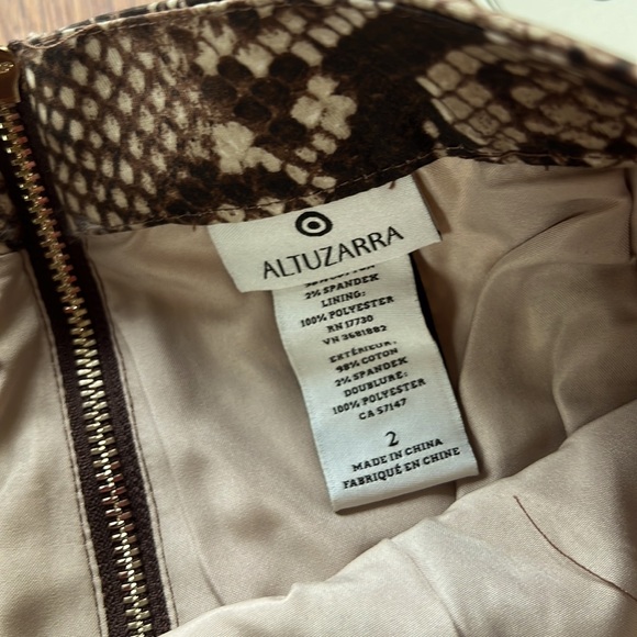 Altuzarra Snake Print Skirt - Picture 4 of 5